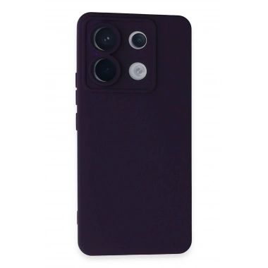 Mey İthalat®   Redmi Note 13 Pro 5G Kılıf Nano içi Kadife Silikon - Mor