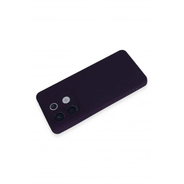 Mey İthalat®   Redmi Note 13 Pro 5G Kılıf Nano içi Kadife Silikon - Mor