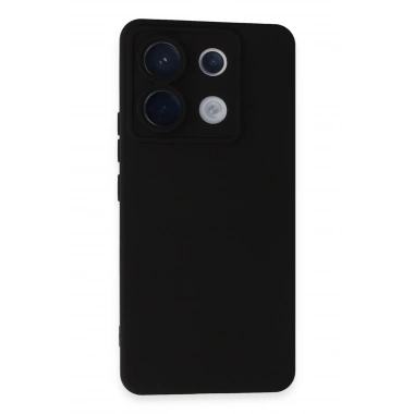 Mey İthalat®   Redmi Note 13 Pro 5G Kılıf Nano içi Kadife Silikon - Siyah