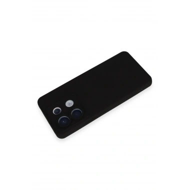 Mey İthalat®   Redmi Note 13 Pro 5G Kılıf Nano içi Kadife Silikon - Siyah
