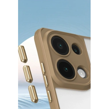 Mey İthalat®   Redmi Note 13 Pro 5G Kılıf Penta Silikon Kılıf - Siyah