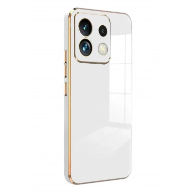 Mey İthalat®   Redmi Note 13 Pro 5G Kılıf Volet Silikon - Beyaz