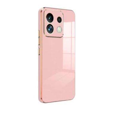 Mey İthalat®   Redmi Note 13 Pro 5G Kılıf Volet Silikon - Pembe