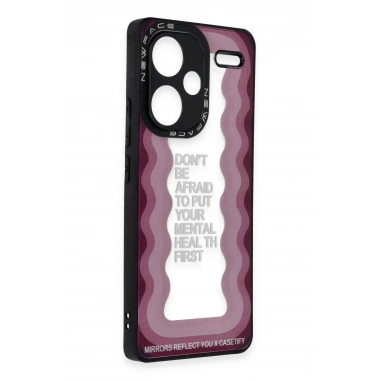 Mey İthalat®   Redmi Note 13 Pro Plus Kılıf Mirror Desenli Kapak - Mirror - 11
