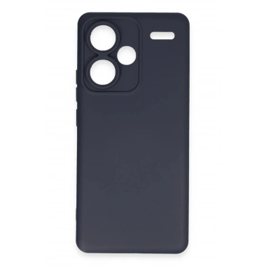 Mey İthalat®   Redmi Note 13 Pro Plus Kılıf Nano içi Kadife Silikon - Lacivert