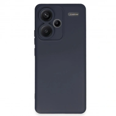 Mey İthalat®   Redmi Note 13 Pro Plus Kılıf Nano içi Kadife Silikon - Lacivert