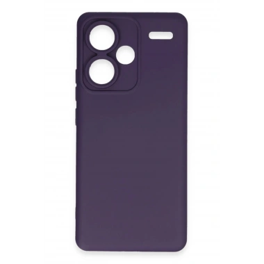 Mey İthalat®   Redmi Note 13 Pro Plus Kılıf Nano içi Kadife Silikon - Mor