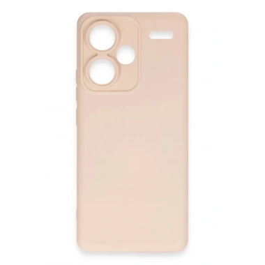 Mey İthalat®   Redmi Note 13 Pro Plus Kılıf Nano içi Kadife Silikon - Pudra