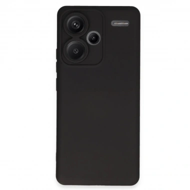 Mey İthalat®   Redmi Note 13 Pro Plus Kılıf Nano içi Kadife Silikon - Siyah