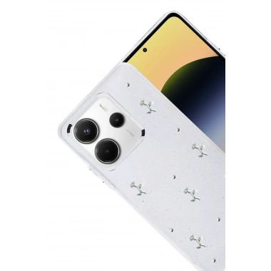 Mey İthalat®   Redmi Note 14 4G Fiyonk Desenli Kapak - Desen 4