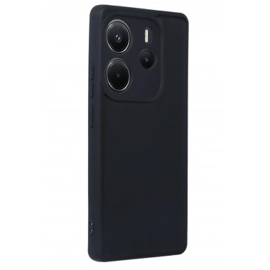 Mey İthalat®   Redmi Note 14 4G Kılıf Aras Deri Kapak - Siyah