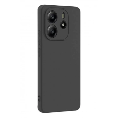 Mey İthalat®   Redmi Note 14 4G Kılıf First Silikon - Siyah