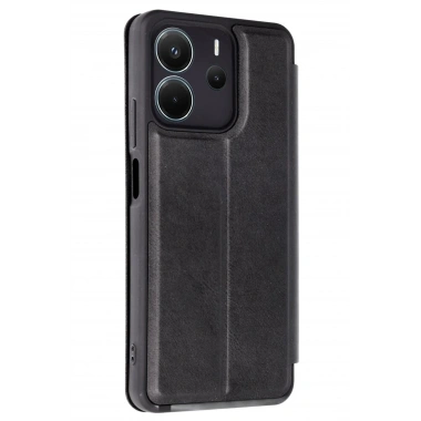 Mey İthalat® Redmi Note 14 4G Kılıf Flip Cover - Siyah