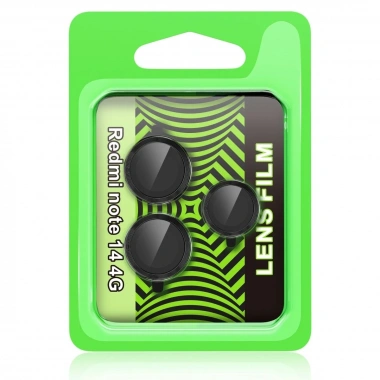 Mey İthalat® Redmi Note 14 4G Raze Metal Kamera Lens - Siyah