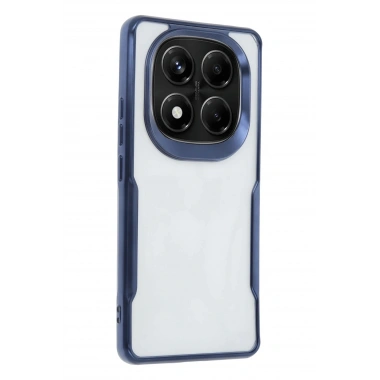 Mey İthalat®   Redmi Note 14 Pro 4G Kılıf Boyi Silikon Kapak - Lacivert