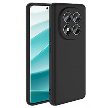 Mey İthalat®   Redmi Note 14 Pro 4G Kılıf First Silikon - Siyah