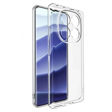 Mey İthalat®   Redmi Note 14 Pro 4G Kılıf Lüx Şeffaf Silikon