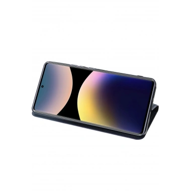 Mey İthalat®   Redmi Note 14 Pro 4G Kılıf Trend S Plus Kapaklı Kılıf - Kırmızı