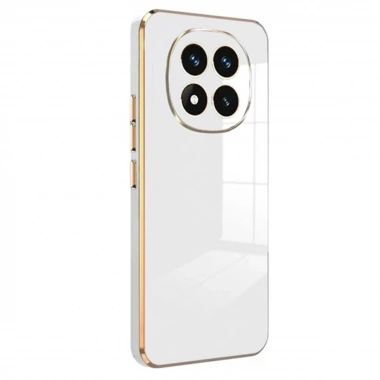 Mey İthalat®   Redmi Note 14 Pro 4G Kılıf Volet Silikon - Beyaz