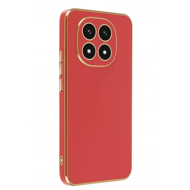 Mey İthalat®   Redmi Note 14 Pro 4G Kılıf Volet Silikon - Kırmızı