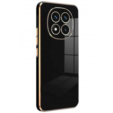 Mey İthalat®   Redmi Note 14 Pro 4G Kılıf Volet Silikon - Siyah