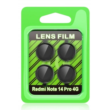 Mey İthalat® Redmi Note 14 Pro 4G Raze Metal Kamera Lens - Siyah