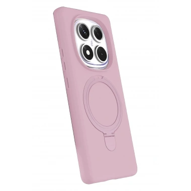 Mey İthalat®   Redmi Note 14 Pro 4G Regal Magsafe Standlı Kapak - Açık Pembe