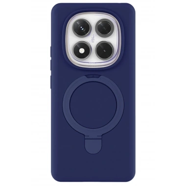 Mey İthalat®   Redmi Note 14 Pro 4G Regal Magsafe Standlı Kapak - Lacivert