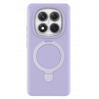 Mey İthalat®   Redmi Note 14 Pro 4G Regal Magsafe Standlı Kapak - Lila