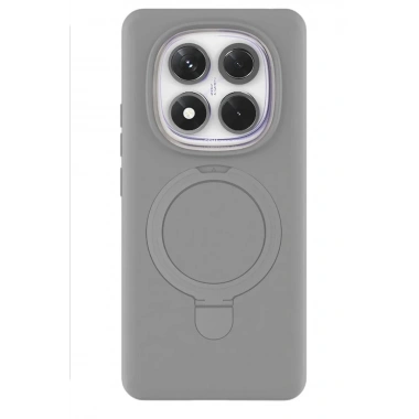 Mey İthalat®   Redmi Note 14 Pro 4G Regal Magsafe Standlı Kapak - Titan Gri
