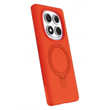 Mey İthalat®   Redmi Note 14 Pro 4G Regal Magsafe Standlı Kapak - Turuncu