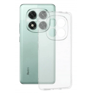 Mey İthalat®   Redmi Note 14 Pro 5G Kılıf Lüx Şeffaf Silikon