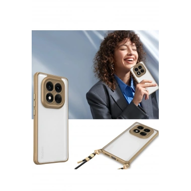 Mey İthalat®   Redmi Note 14 Pro 5G Kılıf Penta Silikon Kılıf - Şeffaf