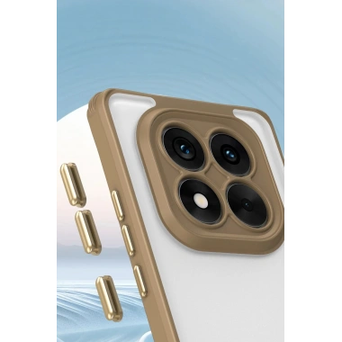 Mey İthalat®   Redmi Note 14 Pro 5G Kılıf Penta Silikon Kılıf - Şeffaf