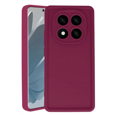 Mey İthalat®   Redmi Note 14 Pro 5G Kılıf Viera Silikon - Bordo