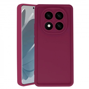 Mey İthalat®   Redmi Note 14 Pro 5G Kılıf Viera Silikon - Bordo
