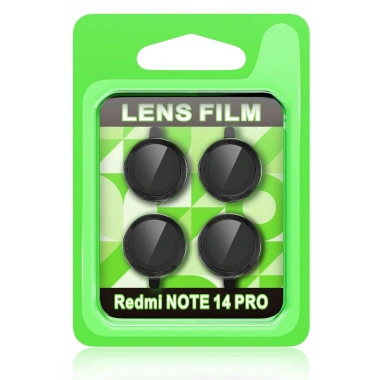 Mey İthalat® Redmi Note 14 Pro 5G Raze Metal Kamera Lens - Siyah