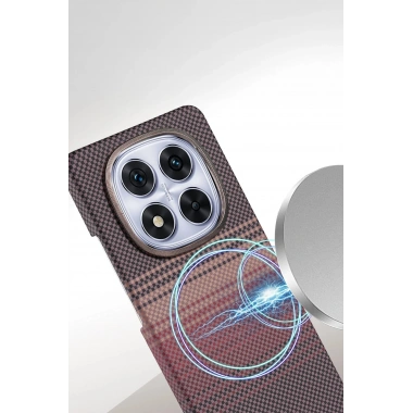 Mey İthalat®   Redmi Note 14 Pro Plus Vega Magsafe Kapak - Siyah
