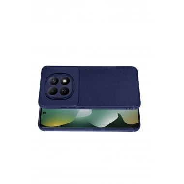 Mey İthalat®   Redmi Note 15 4G Auto Focus Karbon Kapak - Lacivert