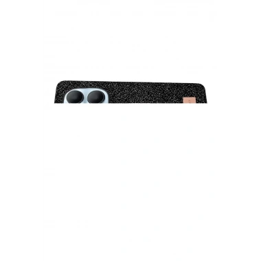 Mey İthalat® Redmi Note 15 4G Bright Simli Kapak - Siyah