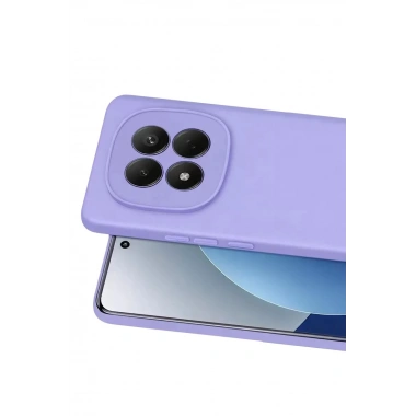 Mey İthalat®   Redmi Note 15 4G First Silikon - Lila