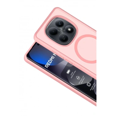 Mey İthalat®   Redmi Note 15 4G Jota Magsafe Kapak - Pudra