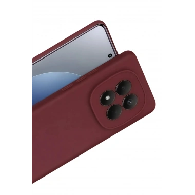 Mey İthalat®   Redmi Note 15 4G Viera Silikon - Bordo