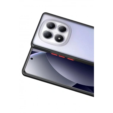 Mey İthalat®   Redmi Note 15 Pro 4G Montreal Silikon Kapak - Siyah
