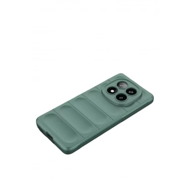 Mey İthalat®   Redmi Note 15 Pro 4G Optimum Silikon - Koyu Yeşil