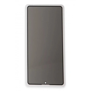 Mey İthalat®   Redmi Note 15 Pro 5G 3D Antistatik Hayalet Cam Ekran Koruyucu - Siyah