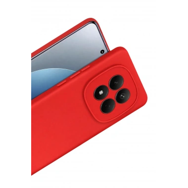 Mey İthalat®   Redmi Note 15 Pro 5G First Silikon - Kırmızı