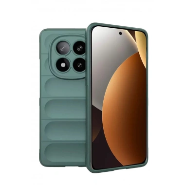 Mey İthalat®   Redmi Note 15 Pro 5G Optimum Silikon - Koyu Yeşil