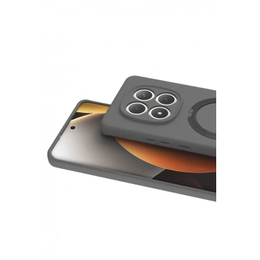 Mey İthalat®   Redmi Note 15 Pro 5G Regal Magsafe Standlı Kapak - Titan Gri