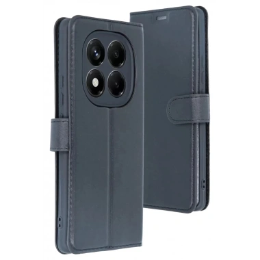 Mey İthalat®   Redmi Note 15 Pro 5G Trend S Plus Kapaklı Kılıf - Siyah